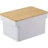 Yamazaki Bread Case With Knife Holder - Tower - White -Meubilair Geschäft 608923fdb2b943c496ffadd56be88ed1