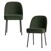 BePureHome Vogue Eetkamerstoel - Fluweel - Onyx - Set Van 2 2 BePureHome Vogue Eetkamerstoel - Fluweel - Onyx - Set Van 2 -Meubilair Geschäft 612bb0d0a4e149a28aae4f41d9fab788