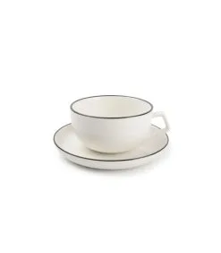 Salt & Pepper STUDIO BASE Kop En Schotel 220 Ml Wit (set/4) -Meubilair Geschäft 62340a6af0d84ea9832eb855074ef8a6