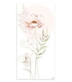 Lilipinso POPPIES Muursticker Kinderkamer - De Klaproos 64x130 Cm