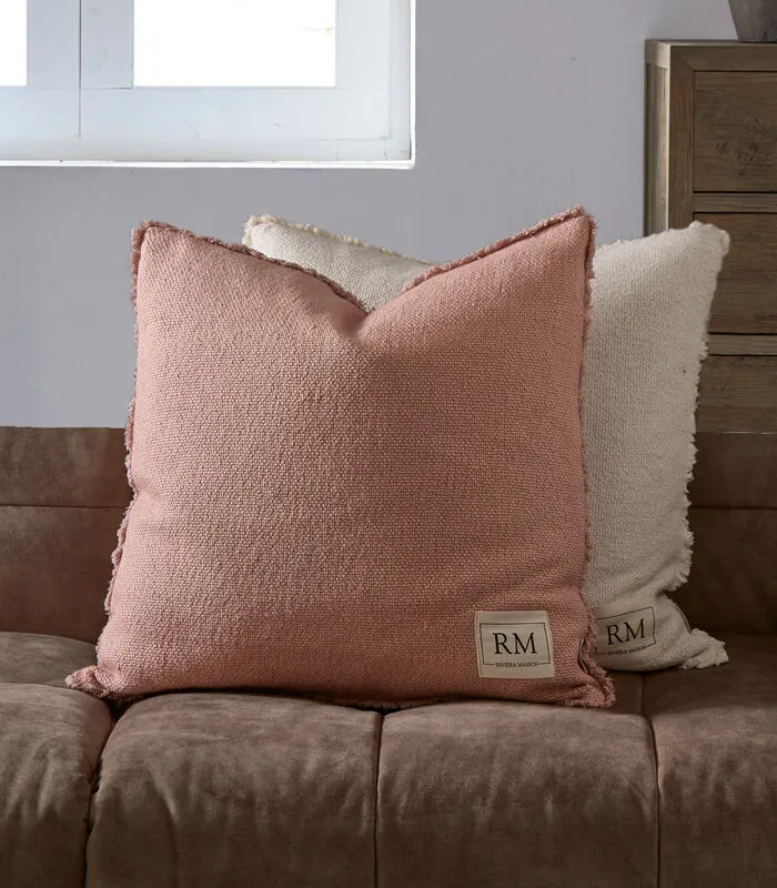 Rivièra Maison Sierkussen 60x60, Deco Kussens Incl. Binnenkussen - Oud Roze - 2 Stuks 4 Rivièra Maison Sierkussen 60x60, Deco Kussens Incl. Binnenkussen - Oud Roze - 2 Stuks - Image 2