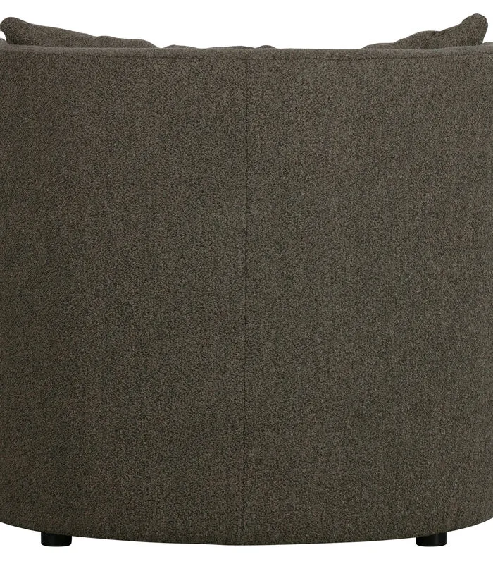 VTwonen Explore Fauteuil - Boucle - Bruin - 81x96x92 6 VTwonen Explore Fauteuil - Boucle - Bruin - 81x96x92 - Image 4