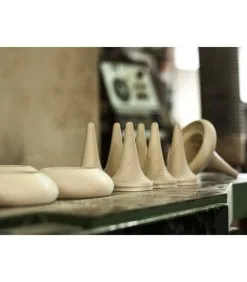 Gone's TOUPIE - Tafelklok Van Hout En Beton Met Blauwe Wijzers -Meubilair Geschäft 649151476a6e46dd85a919c5e7f9b0da