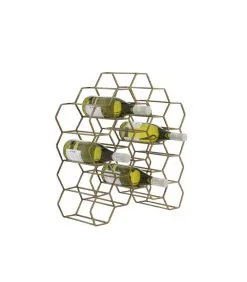 Light & Living Wijnrek Salbris - Antiek Brons - 12 Flessen -Meubilair Geschäft 652e497d7a384c5e861281513102d861