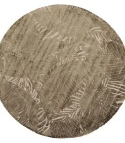 WOOOD Exclusive Exclusive Naya Vloerkleed - Plant Dessin - 1x150x150