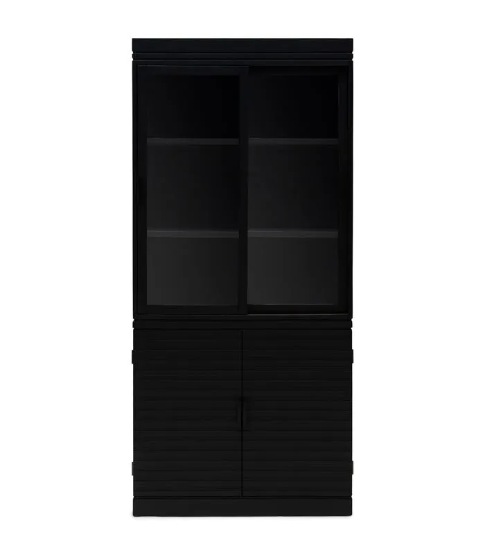 Rivièra Maison Buffetkast Stanford Cabinet - Zwart 3 Rivièra Maison Buffetkast Stanford Cabinet - Zwart