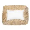 MX HOME Buitenkussen In Wit Met Raffia-effect En Franjes -Meubilair Geschäft 65f1278aa5c14eba9eca2bf4a07c641c