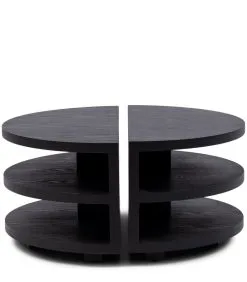 Rivièra Maison Salontafel Savannah Set 2 Stuks - Zwart
