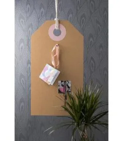 PRESENT TIME Memo Bord Tag - Kurk Roze & Rood - Large - 90x50x1,5cm -Meubilair Geschäft 67931a250c184df9a3c7bcc36e7aad12