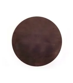XLBoom ELLIS Onderlegger Rond Donker Bruin