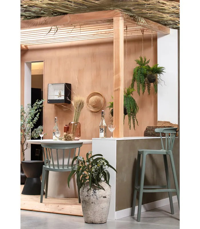 WOOOD Varen Hangende Kunstplant - Groen - 30x58x30 5 WOOOD Varen Hangende Kunstplant - Groen - 30x58x30 - Image 3