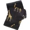 MX HOME Plaid Met Goud Geborduurde Giraffen -Meubilair Geschäft 69e06675a04747b1a6914625e9245839