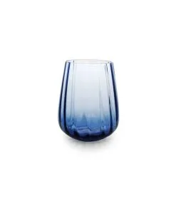 Salt & Pepper Glas 49cl Blauw Linea - Set/4
