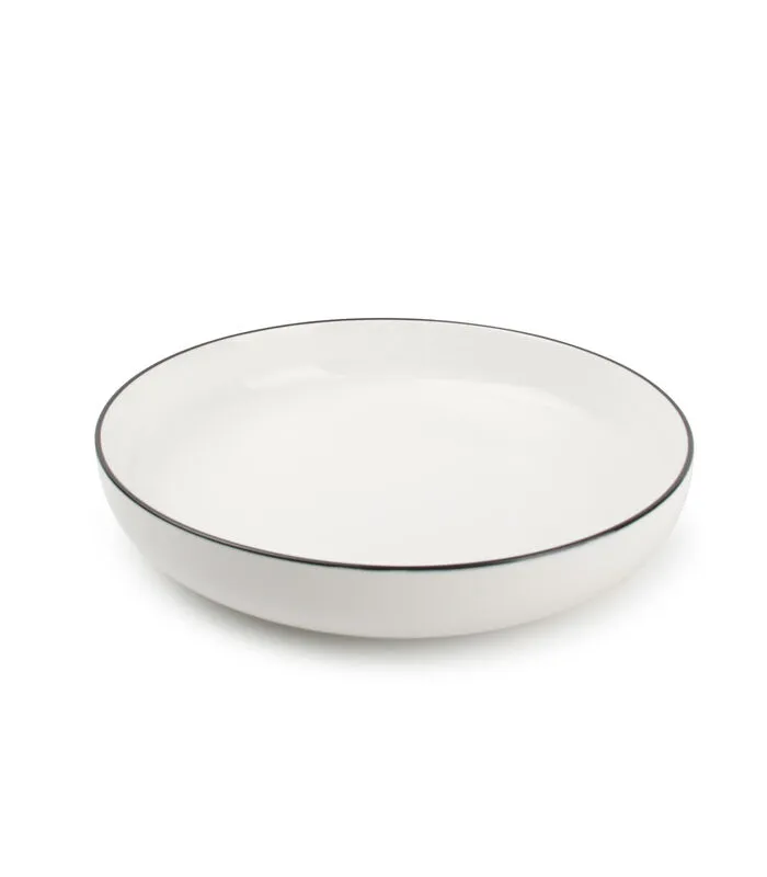 Salt & Pepper STUDIO BASE Diep Bord 21,5 Cm Wit (set/4) 4 Salt & Pepper STUDIO BASE Diep Bord 21,5 Cm Wit (set/4) - Image 2