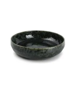 Salt & Pepper Diep Bord 22xH5,5cm Groen Primal - (x4)