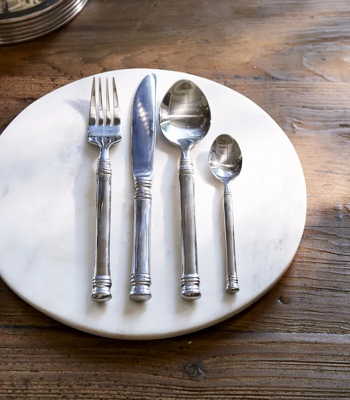 Rivièra Maison Bestekset Zilver - Bon Appétit Cutlery - Set Van 4 Stuks 4 Rivièra Maison Bestekset Zilver - Bon Appétit Cutlery - Set Van 4 Stuks - Image 2