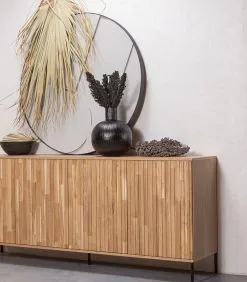 WOOOD Exclusive Fiona Rond Schilderij - Mist - 115x115x5 -Meubilair Geschäft 6d07c84f9df04f819c9add1013d24588