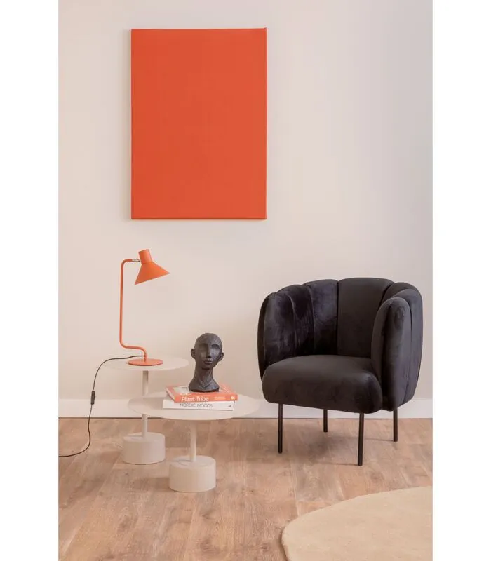 Leitmotiv Bijzettafel Nowa - Grijs - 40x40x45cm 4 Leitmotiv Bijzettafel Nowa - Grijs - 40x40x45cm - Image 2