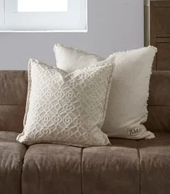 Rivièra Maison Kussenhoes, Kussensloop 50x50, Neutrale Print - Tavira - Beige -Meubilair Geschäft 6e07aaf04bf14711a6c77668b3de71ce