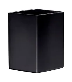 Iittala Ruutu Ceramic Vaas 225mm Zwart