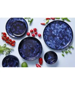 Palmer Schaal Bama Blue 12 Cm 30 Cl Blauw Stoneware 4 Stuk(s) -Meubilair Geschäft 6f7b5a847ca4470f99e59df764c8e07a