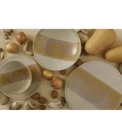 Palmer Serviesset Beach Stoneware 6-persoons 24-delig Beige -Meubilair Geschäft 703a262485d14ef48fa20a549886e42f