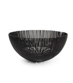 Salt & Pepper Draadmand 25xH12cm Zwart Iris