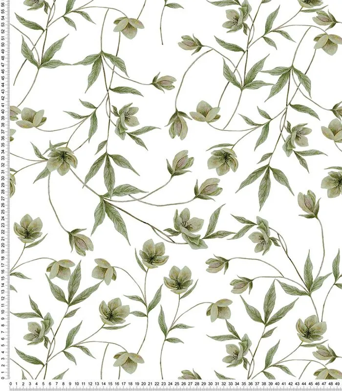 Lilipinso WELLINGTON Behang - Bloemen Hellébore Patroon 7 Lilipinso WELLINGTON Behang - Bloemen Hellébore Patroon - Image 5