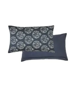 Blanc Des Vosges MARCO POLO Anthracite - Kussensloop 30 X 50 Cm