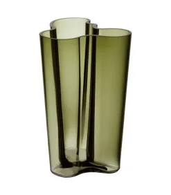 Iittala Alvar Aalto Collection Vaas 251mm Mosgroen