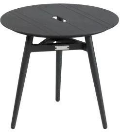 Exotan Bijzettafel Binnen/Buiten Tulip - Aluminium - Antraciet - 45x50x50