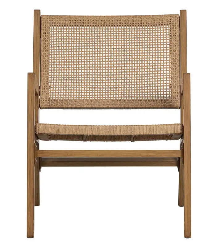 WOOOD Pem Fauteuil Outdoor - Aluminium - Naturel - Set Van 2 5 WOOOD Pem Fauteuil Outdoor - Aluminium - Naturel - Set Van 2 - Image 3