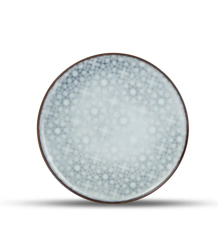 Salt & Pepper Plat Bord 20cm LichtBlauw Marrakesh - (x4) 3 Salt & Pepper Plat Bord 20cm LichtBlauw Marrakesh - (x4)
