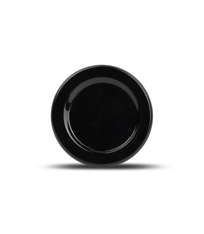 Salt & Pepper Glasonderzetter Zwart Met Rand Cheers - Set/4 3 Salt & Pepper Glasonderzetter Zwart Met Rand Cheers - Set/4