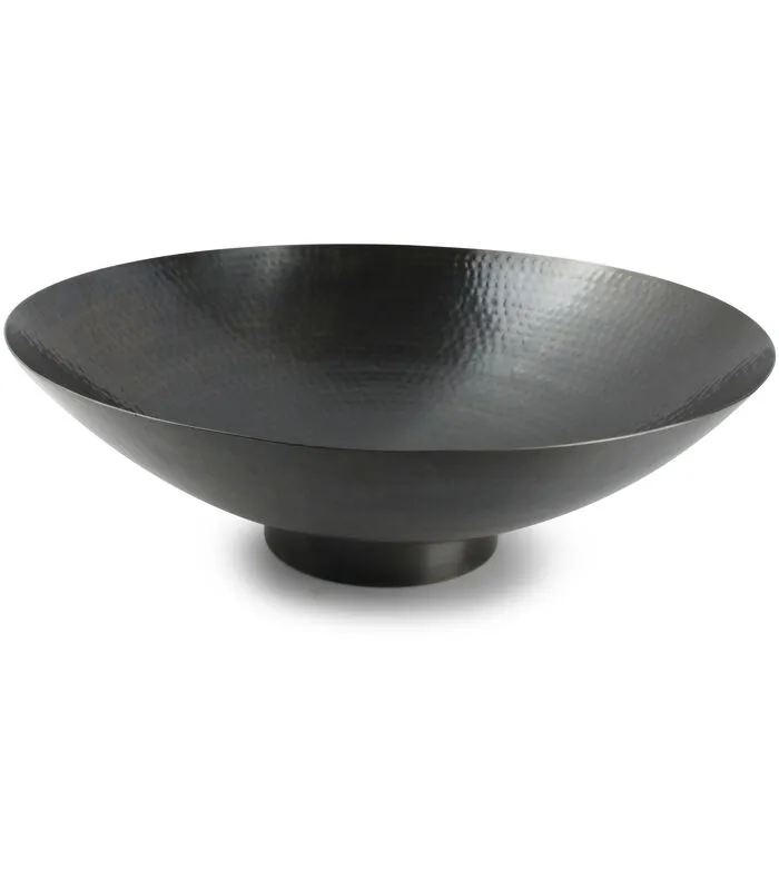 Salt & Pepper Sierschaal 49xH15cm Geborsteld Zwart Globe 4 Salt & Pepper Sierschaal 49xH15cm Geborsteld Zwart Globe - Image 2