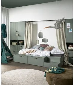 VTwonen Stage Garderobekast - Grenen - Soap - 185x103x40 -Meubilair Geschäft 74387a4ec12647b998502a1175f79102