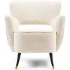 Rivièra Maison Riviera Maison Fauteuil Met Armleuning - Laurel Armchair - Bouclé Stof - Wit 1 Rivièra Maison Riviera Maison Fauteuil Met Armleuning - Laurel Armchair - Bouclé Stof - Wit -Meubilair Geschäft 75379f6279494e9e99a7969429a22187