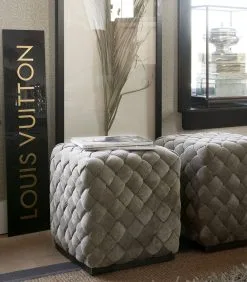 Rivièra Maison Riviera Maison Poef Vierkant - Room 48 Stool - 40x40 Cm - Bruin 5 Rivièra Maison Riviera Maison Poef Vierkant - Room 48 Stool - 40x40 Cm - Bruin -Meubilair Geschäft 759ad250be4e41458eecc28b41d191b0