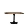 Light & Living Eettafel Biboca - Hout/Zwart - Ø140cm -Meubilair Geschäft 75b4fad4fa394b05ad0dd9fd9d8506b1