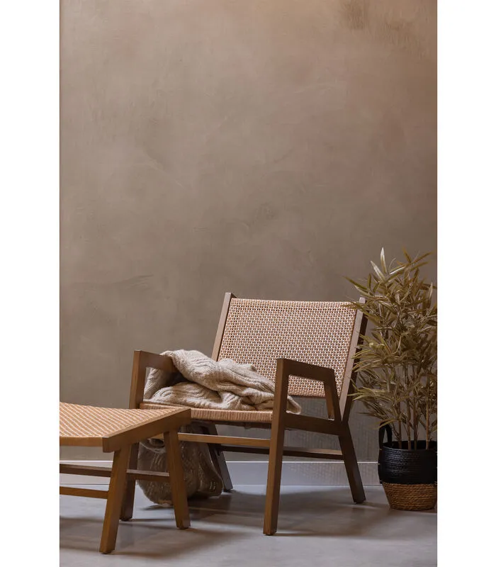 WOOOD PEM FAUTEUIL MET ARMLEUNING ALUMINIUM NATUREL 4 WOOOD PEM FAUTEUIL MET ARMLEUNING ALUMINIUM NATUREL - Image 2