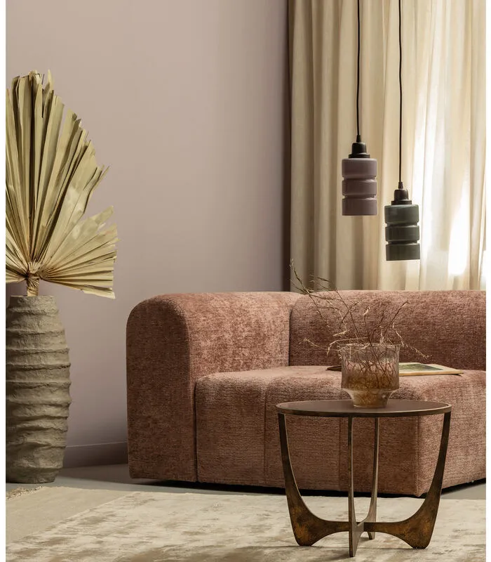 BePureHome Grain Vaas - Glas - Bruin - 18x18x18 4 BePureHome Grain Vaas - Glas - Bruin - 18x18x18 - Image 2