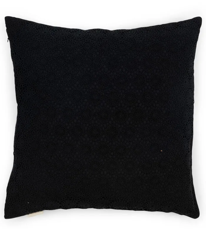 Rivièra Maison Kussenhoes 50x50 - Chic Lace Pillow Cover - Zwart 3 Rivièra Maison Kussenhoes 50x50 - Chic Lace Pillow Cover - Zwart