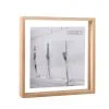 XLBoom SQUARE FLOATING Box 32 X 32 Licht Hout