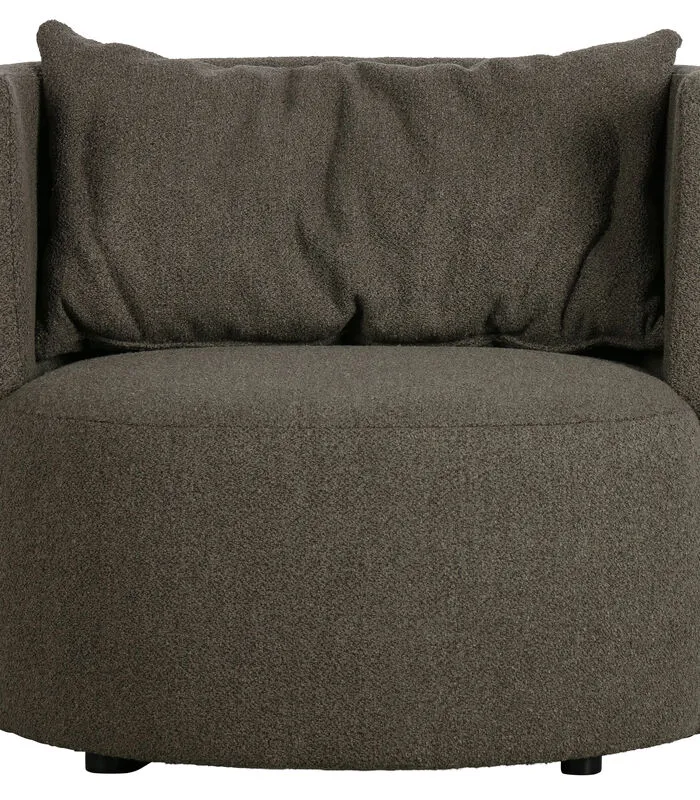 VTwonen Explore Fauteuil - Boucle - Bruin - 81x96x92 3 VTwonen Explore Fauteuil - Boucle - Bruin - 81x96x92