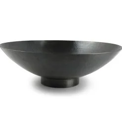 Salt & Pepper Sierschaal 49xH15cm Geborsteld Zwart Globe