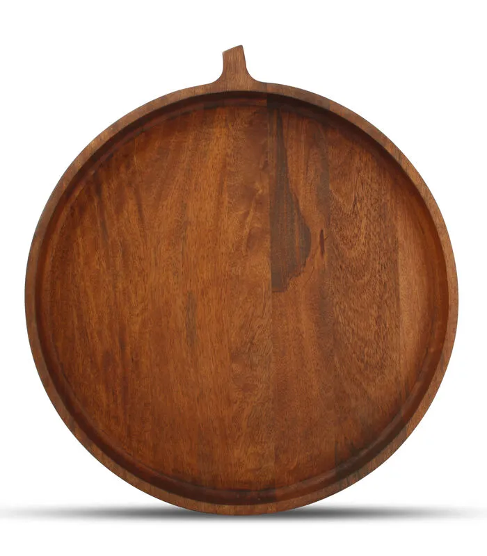 Salt & Pepper Serveerschaal 40xH3,5cm Hout Chop 4 Salt & Pepper Serveerschaal 40xH3,5cm Hout Chop - Image 2