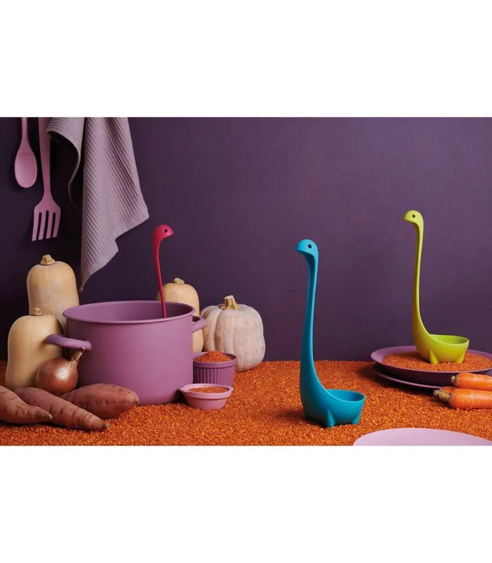 OTOTO Jumbo Nessie - Soeplepel - Turquoise 7 OTOTO Jumbo Nessie - Soeplepel - Turquoise - Image 5