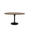 Light & Living Eettafel Biboca - Hout/Zwart - Ø120cm -Meubilair Geschäft 7c0235e36d5042d8bcd990e7d4a51ecd