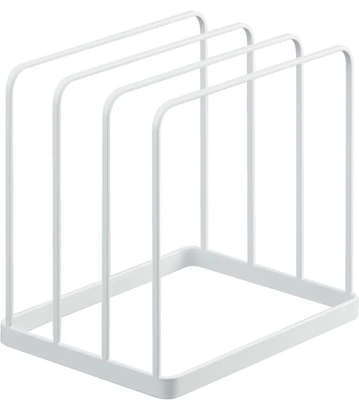 Yamazaki Tray Stand - Tower - White 3 Yamazaki Tray Stand - Tower - White