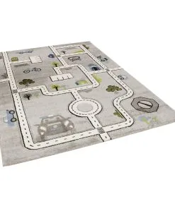 Pergamon Vloerkleed Maui Kids Kindertapijt Auto Weg -Meubilair Geschäft 7d99e4113f3147c1b0274da914dfc372